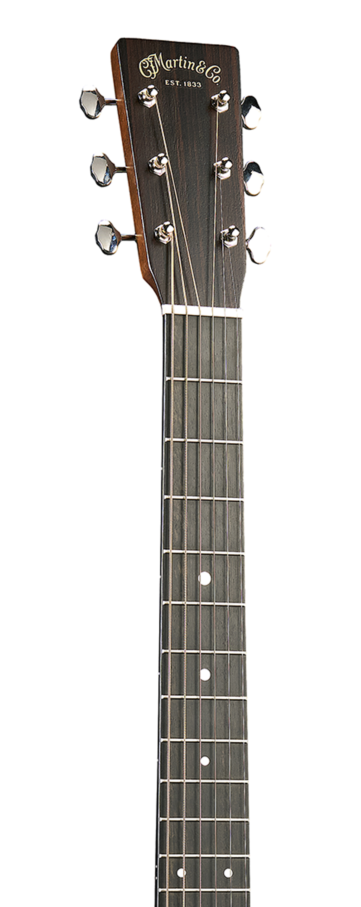Headstock & Neck of Martin 00L-16E Black Smoke image number 4
